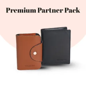 Premium Partner Pack ( Wallet + Card Holder)